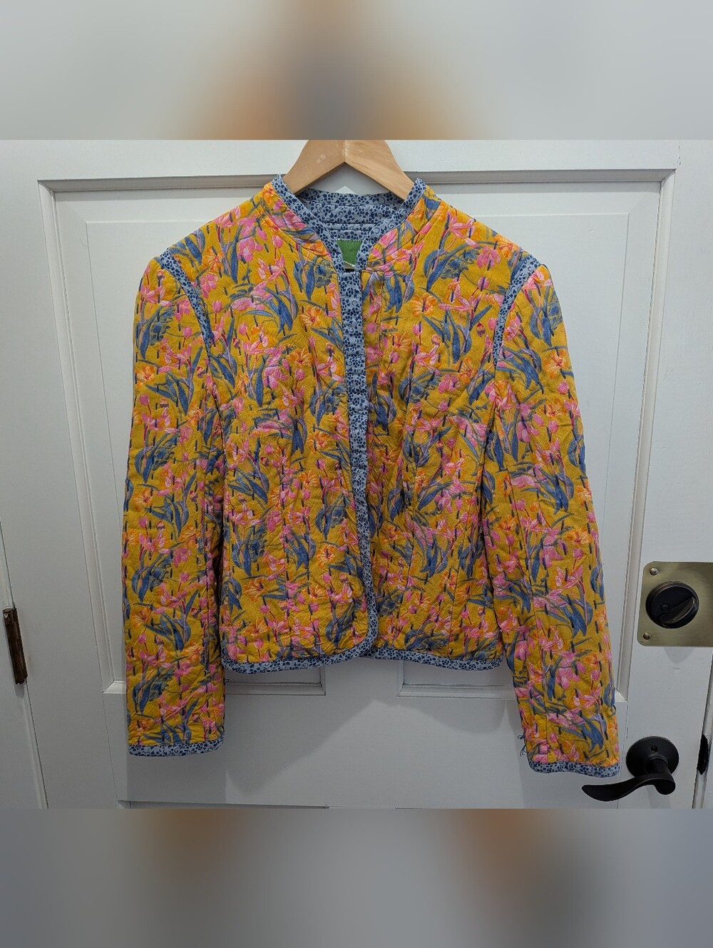 Anthropologie Waverly Quilted Jacket- Size Medium